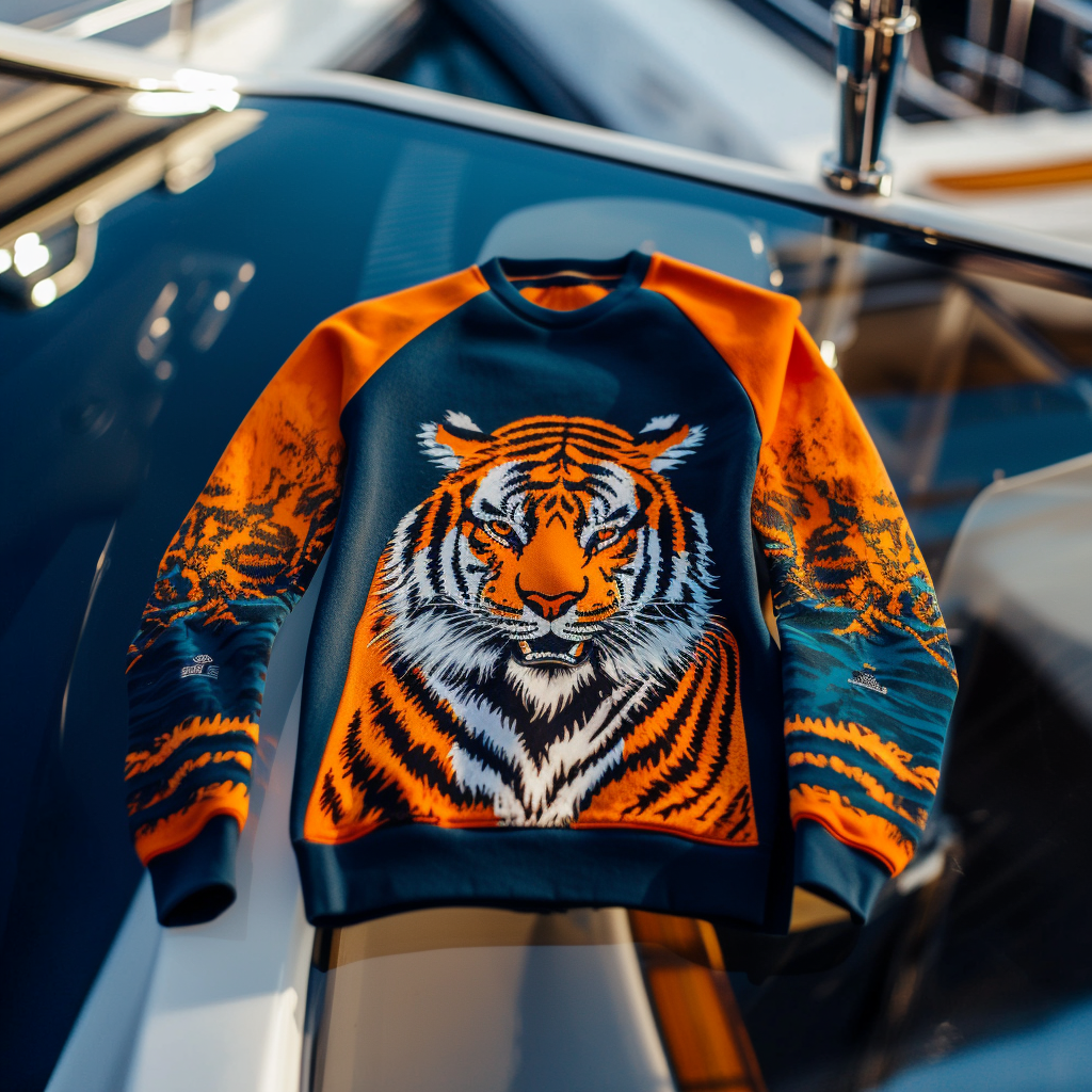 Tiger Head Design Brand luxury Exclusive women‘s hoodies sweatshirt