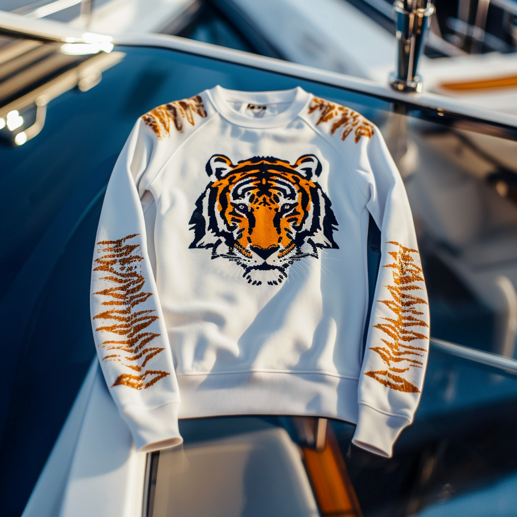 Tiger Head Design Brand luxury Exclusive women‘s hoodies sweatshirt