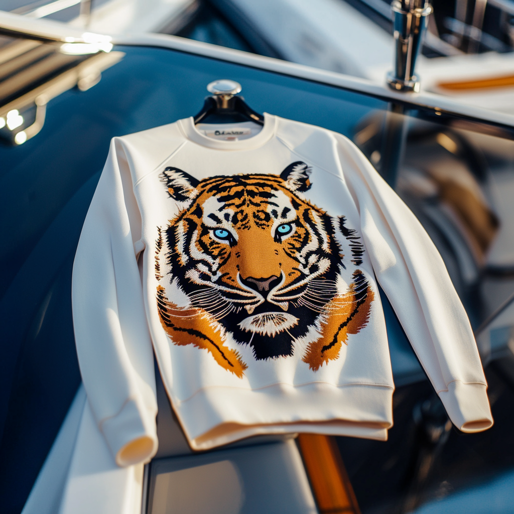 Tiger Head Design Brand luxury Exclusive women‘s hoodies sweatshirt