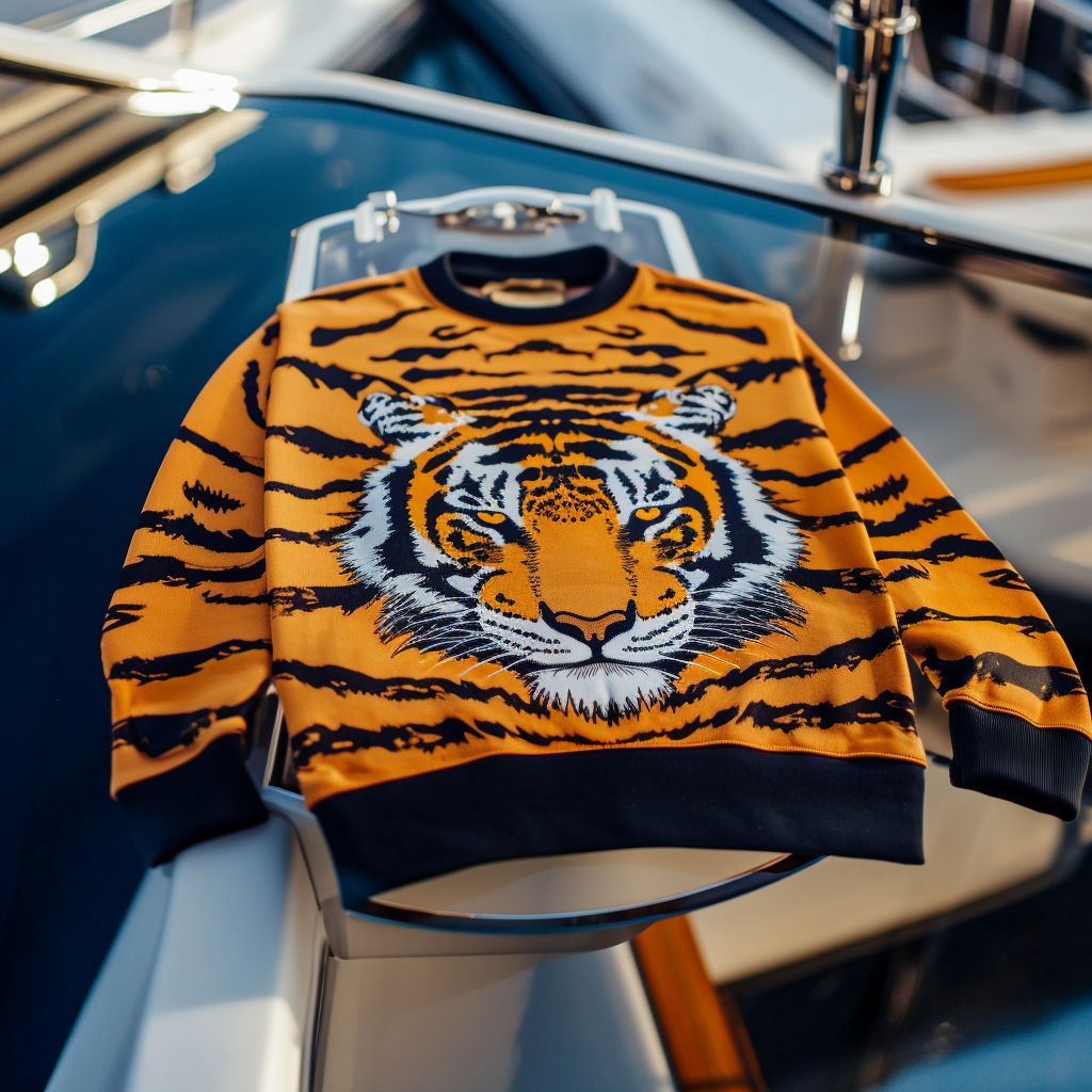 Tiger Head Design Brand luxury Exclusive women‘s hoodies sweatshirt