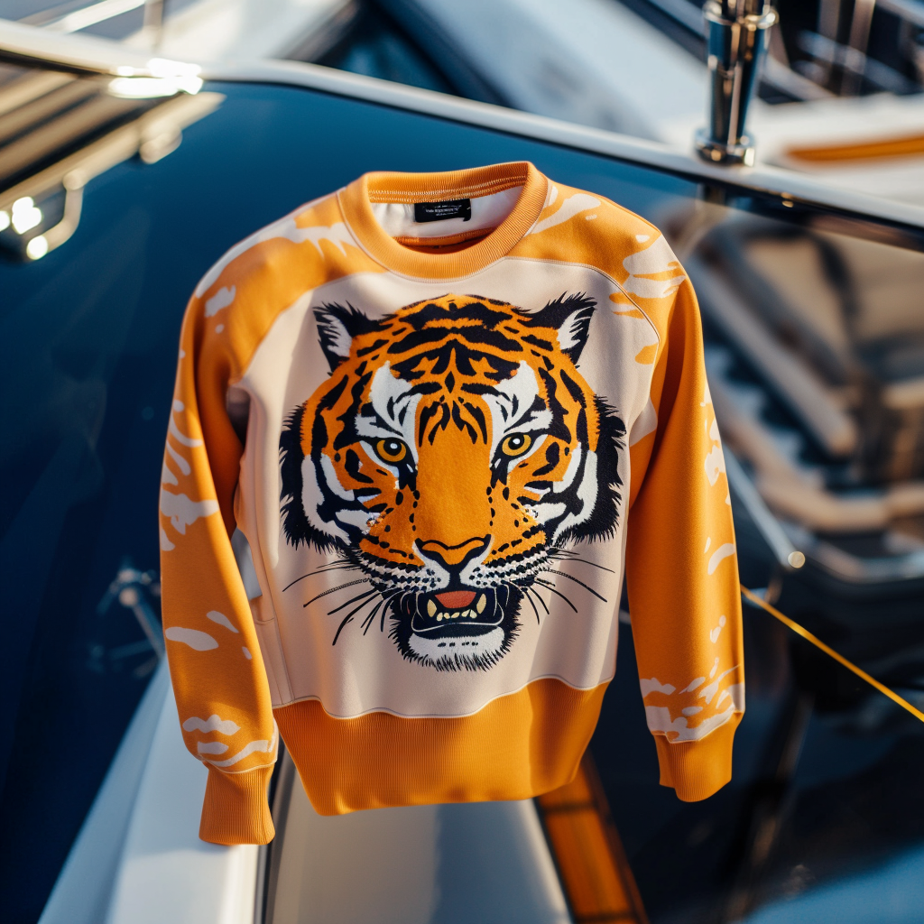 Tiger Head Design Brand luxury Exclusive women‘s hoodies sweatshirt