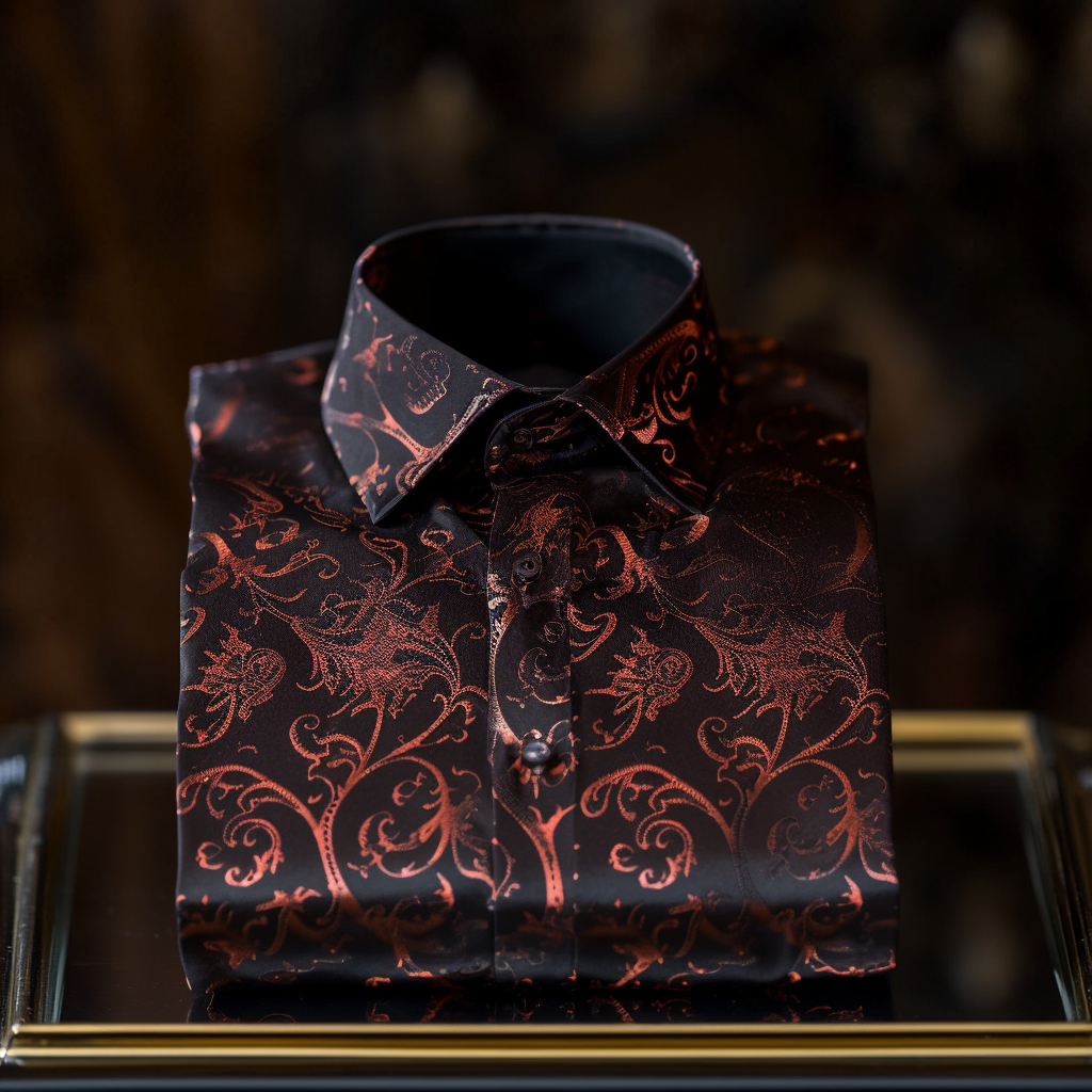 Stripe Luxury men's fashion high quality Suits shirt