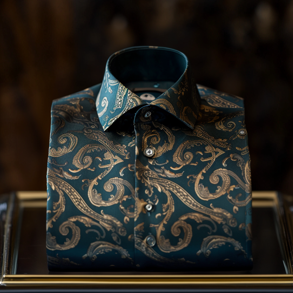 Stripe Luxury men's fashion high quality Suits shirt