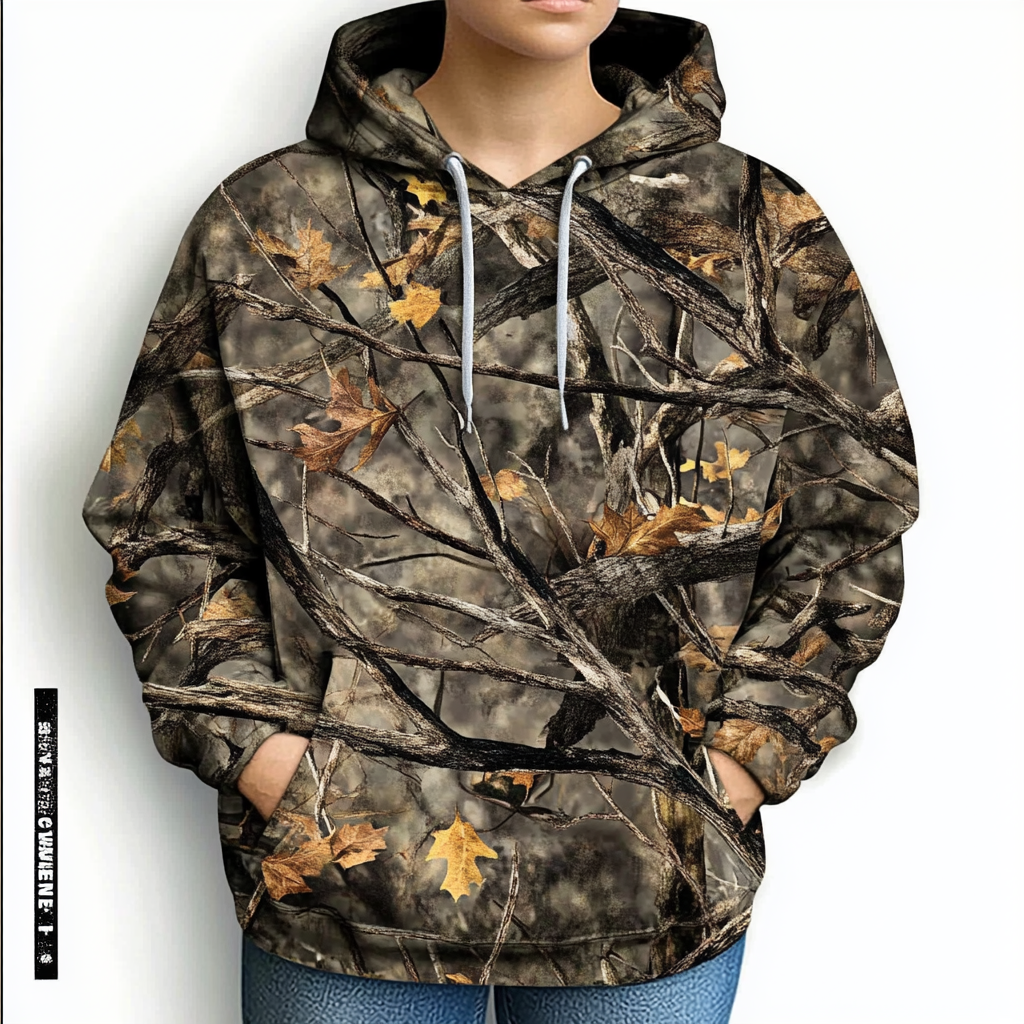 RealTree Retro edge camo outdoor hoodies 100%Cotton high quality high elasticity