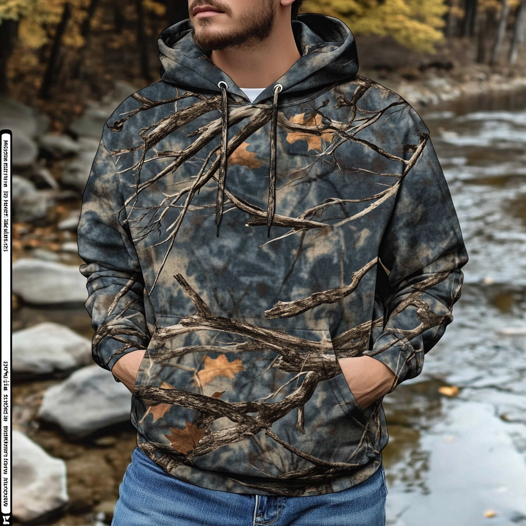RealTree Retro edge camo outdoor hoodies 100%Cotton high quality high elasticity