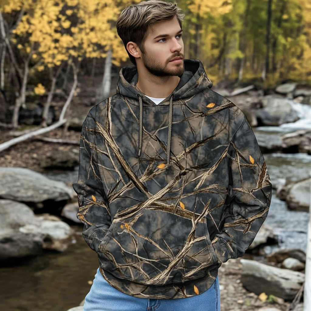 RealTree Retro edge camo outdoor hoodies 100%Cotton high quality high elasticity