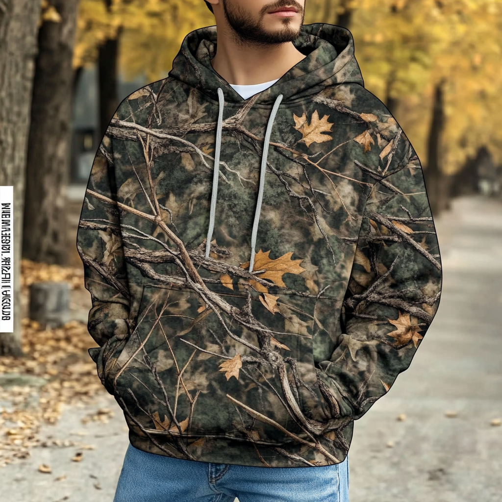 RealTree Retro edge camo outdoor hoodies 100%Cotton high quality high elasticity