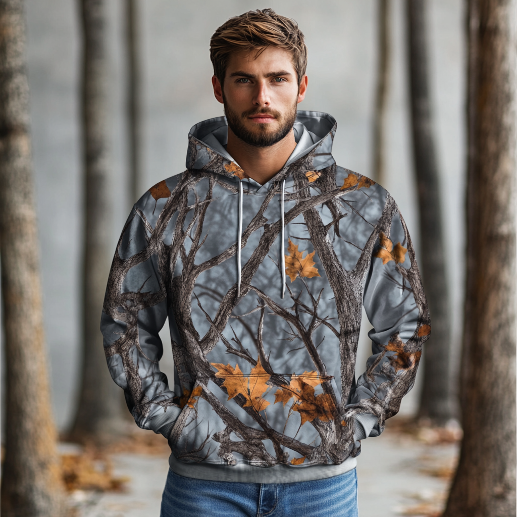 RealTree Retro edge camo outdoor hoodies 100%Cotton high quality high elasticity