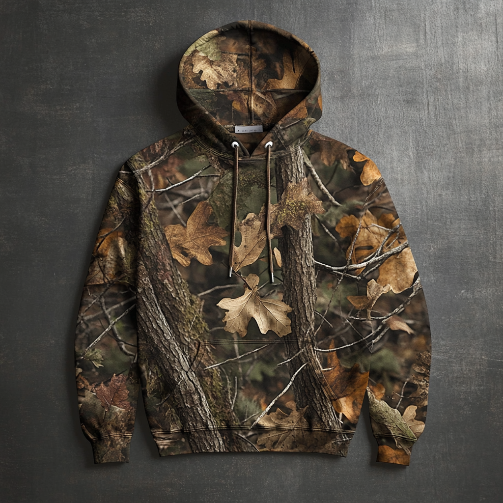 RealTree Retro edge camo outdoor hoodies 100%Cotton high quality high elasticity