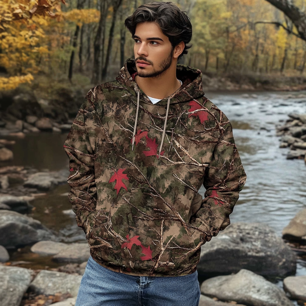 RealTree Retro edge camo outdoor hoodies 100%Cotton high quality high elasticity