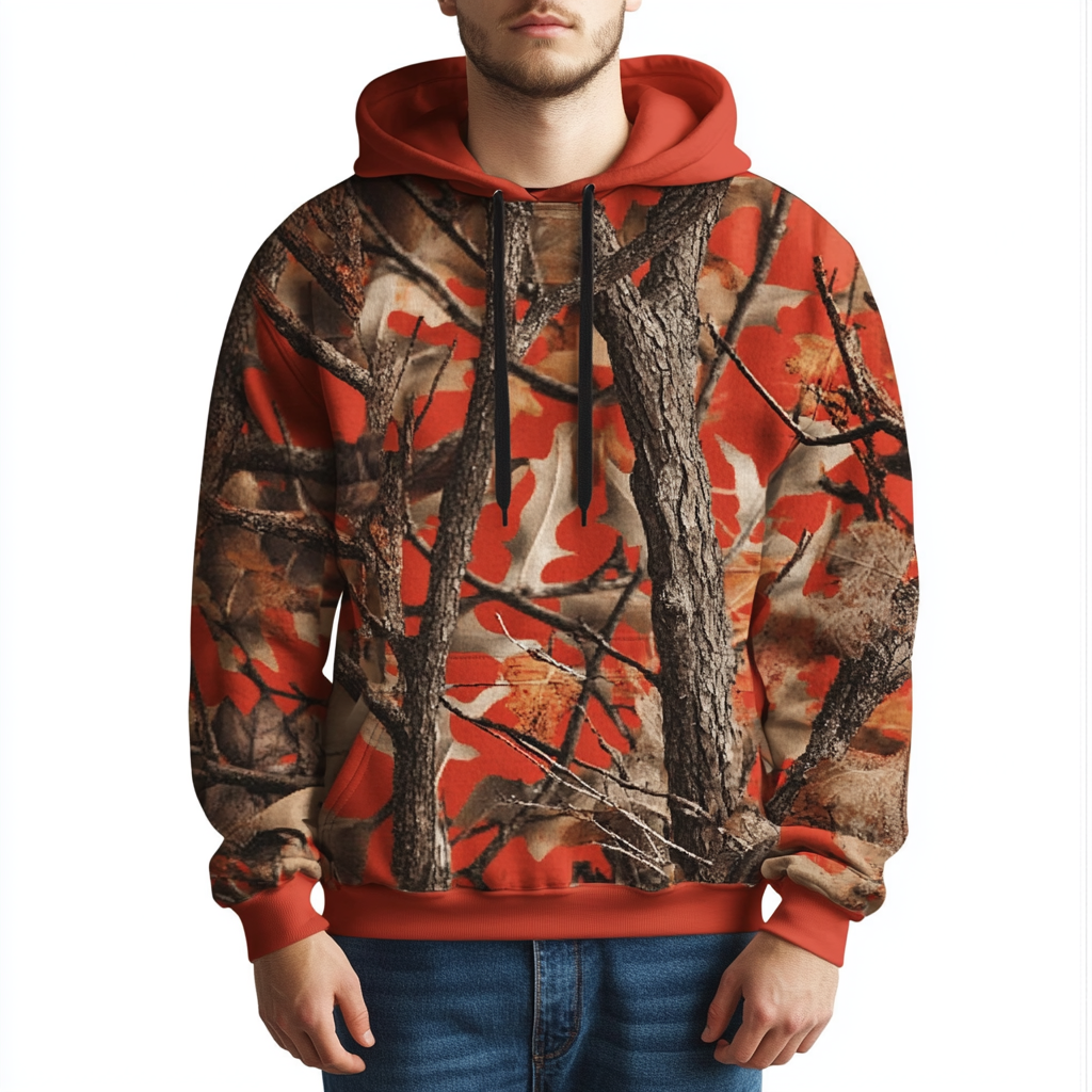 RealTree Retro edge camo outdoor hoodies 100%Cotton high quality high elasticity