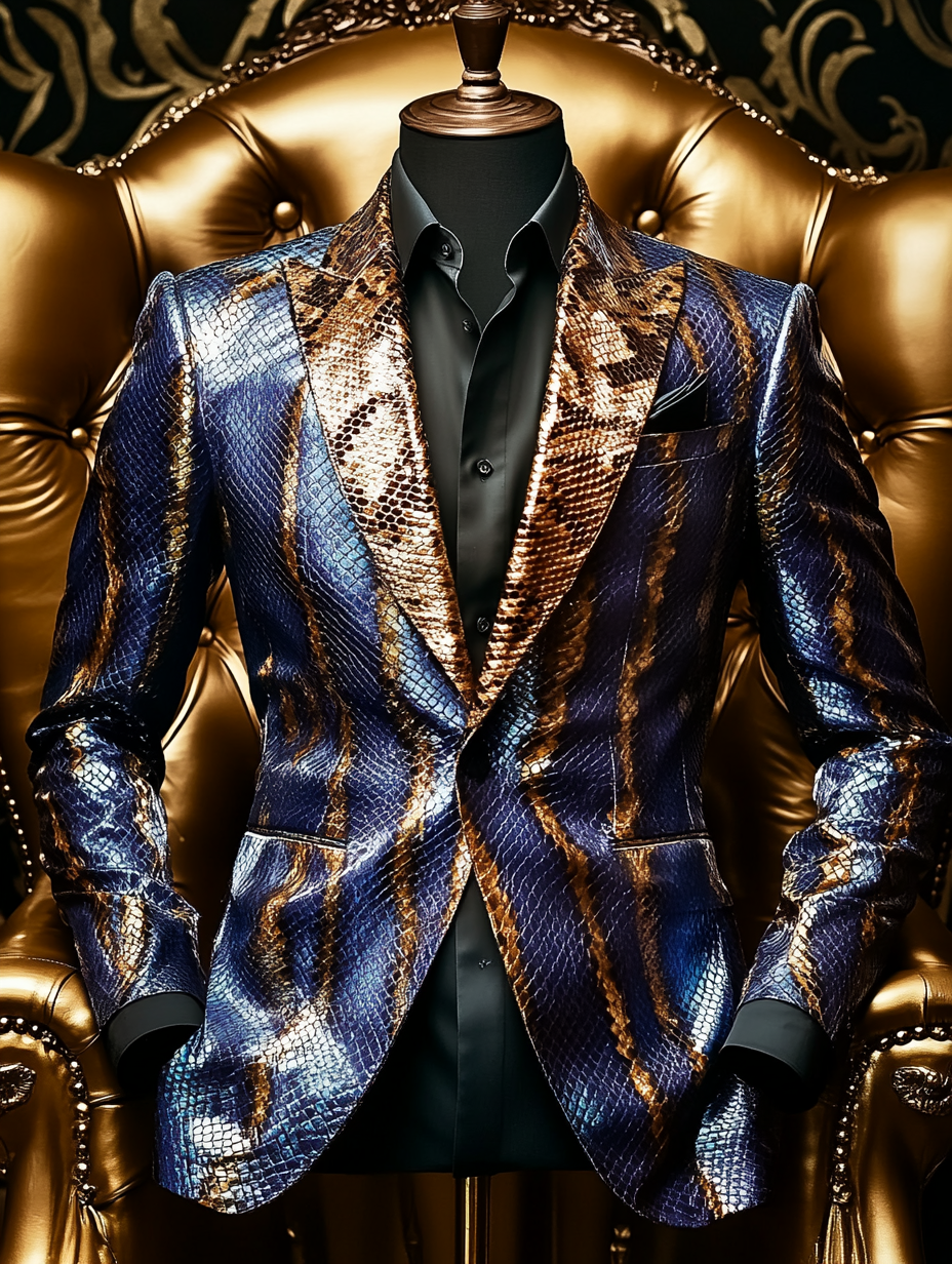 Luxury Suit Jacket Limited sale Fashion Men's High quality High discount