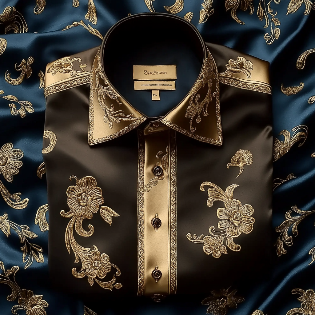 Floral Luxury Men's Fashion High quality shirt