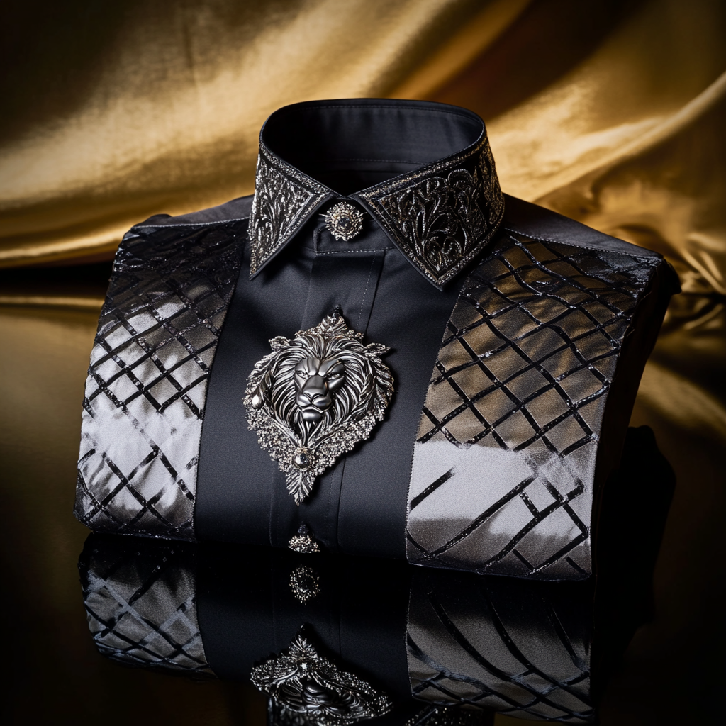 Luxury men's fashion high quality Suits shirt