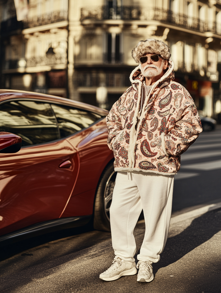 2024 Fashion Warm Fuzzy winter jacket Hoodie High quality High elasticity