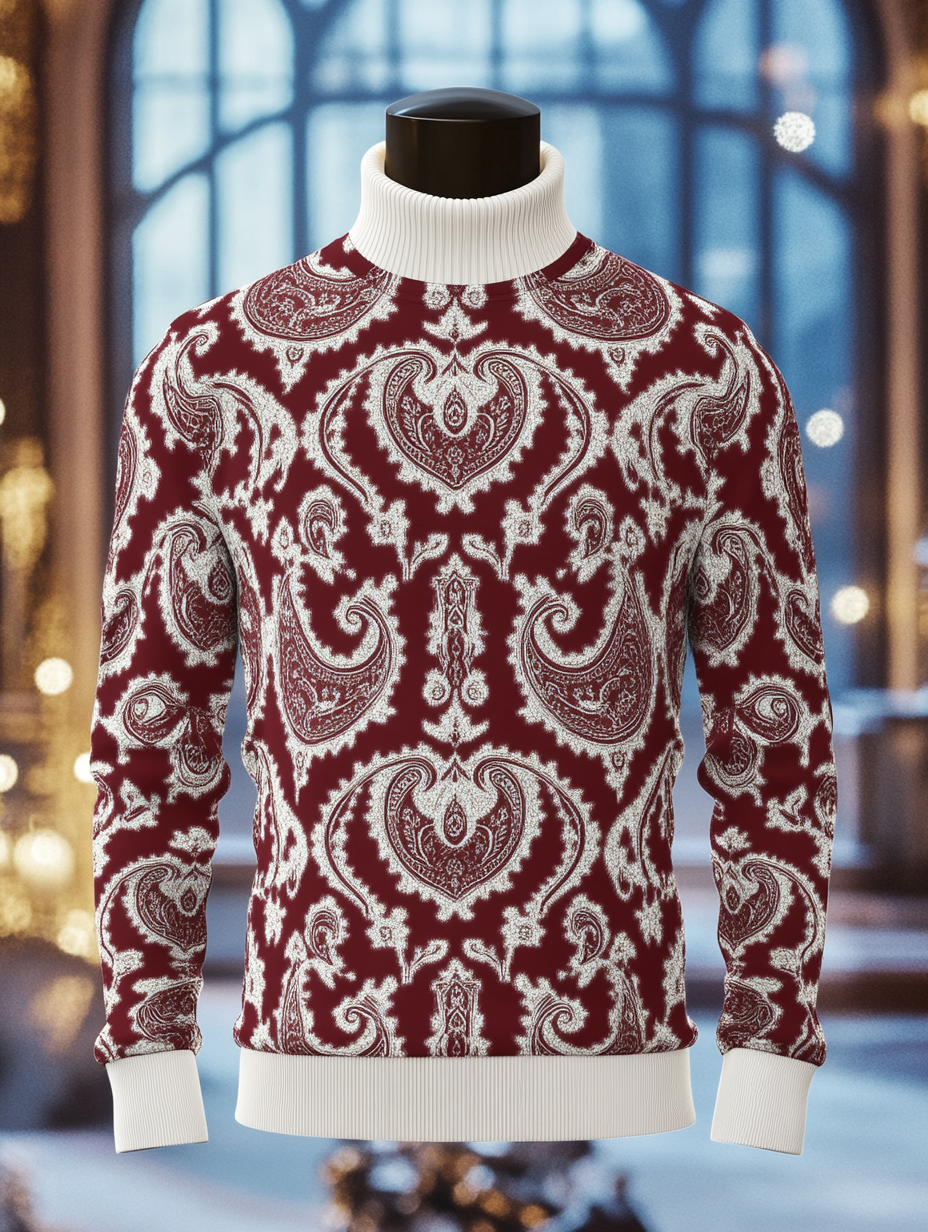 Luxury Warm Sweater Exclusive design Men‘s Fashion Brand sweatshirt 