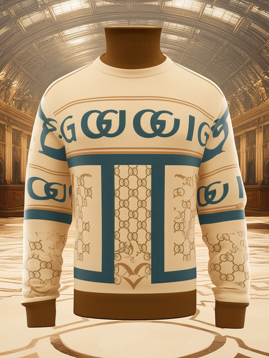 Luxury Warm Sweater Exclusive design Men‘s Fashion Brand sweatshirt 