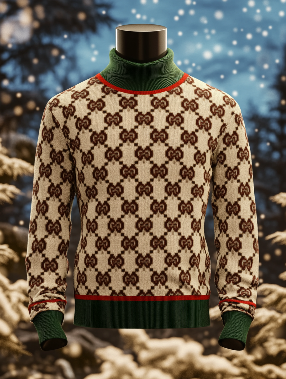 Luxury Warm Sweater Exclusive design Men‘s Fashion Brand sweatshirt 