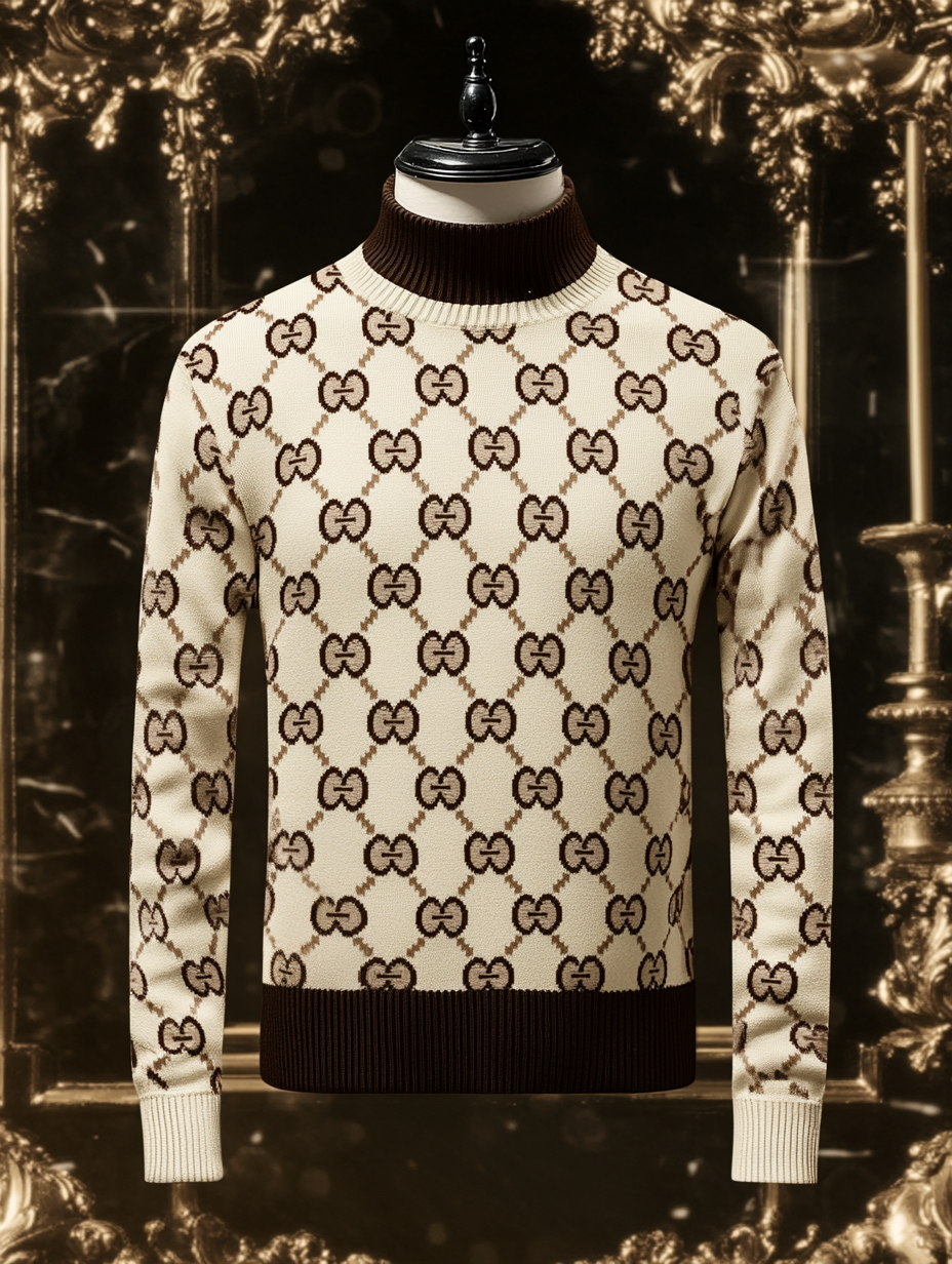 Luxury Warm Sweater Exclusive design Men‘s Fashion Brand sweatshirt 