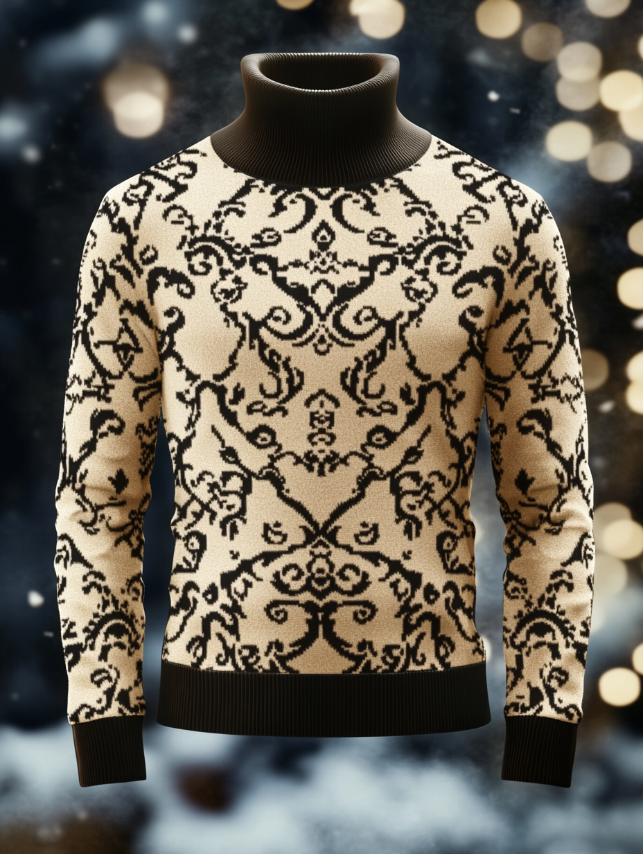 Luxury Warm Sweater Exclusive design Men‘s Fashion Brand sweatshirt 