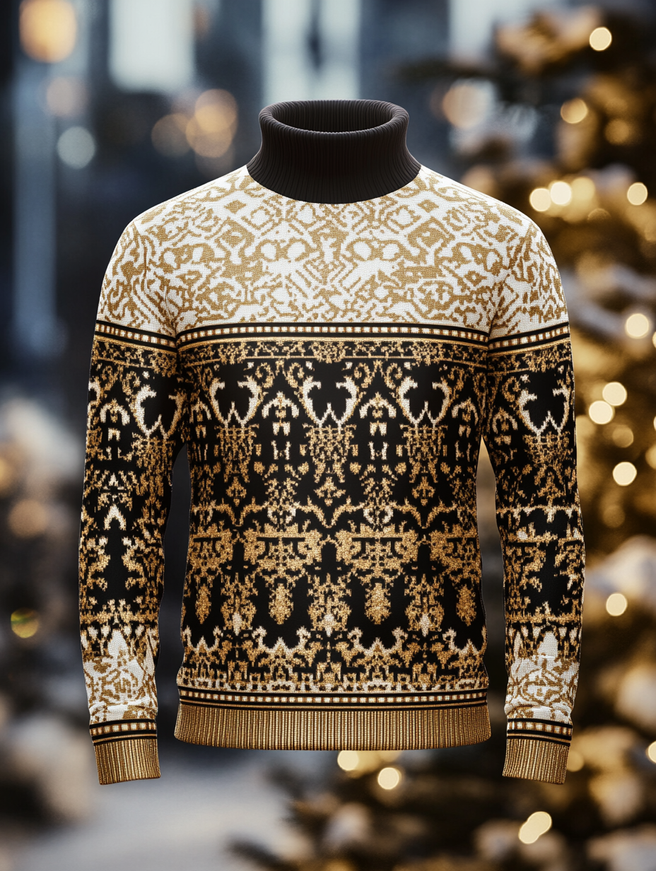 Luxury Warm Sweater Exclusive design Men‘s Fashion Brand sweatshirt 