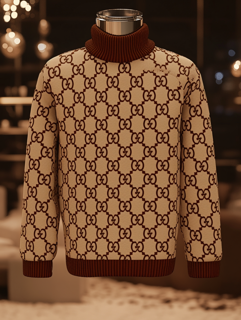 Luxury Warm Sweater Exclusive design Men‘s Fashion Brand sweatshirt 