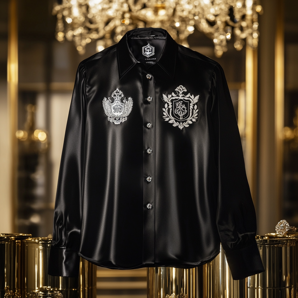 Luxury men's fashion high quality Suits shirt