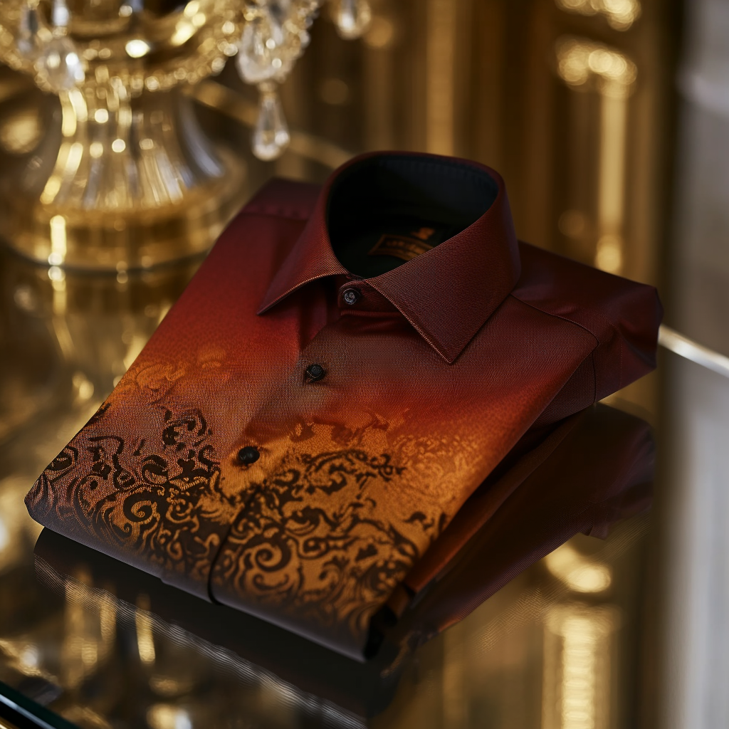 Palace aristocratic Luxury men's fashion high quality Suits shirt
