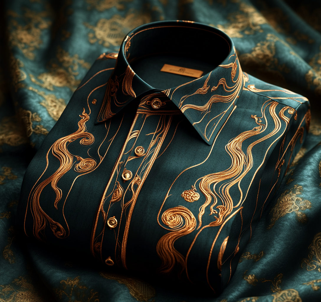 Luxury VIP men's fashion high quality Suits shirt