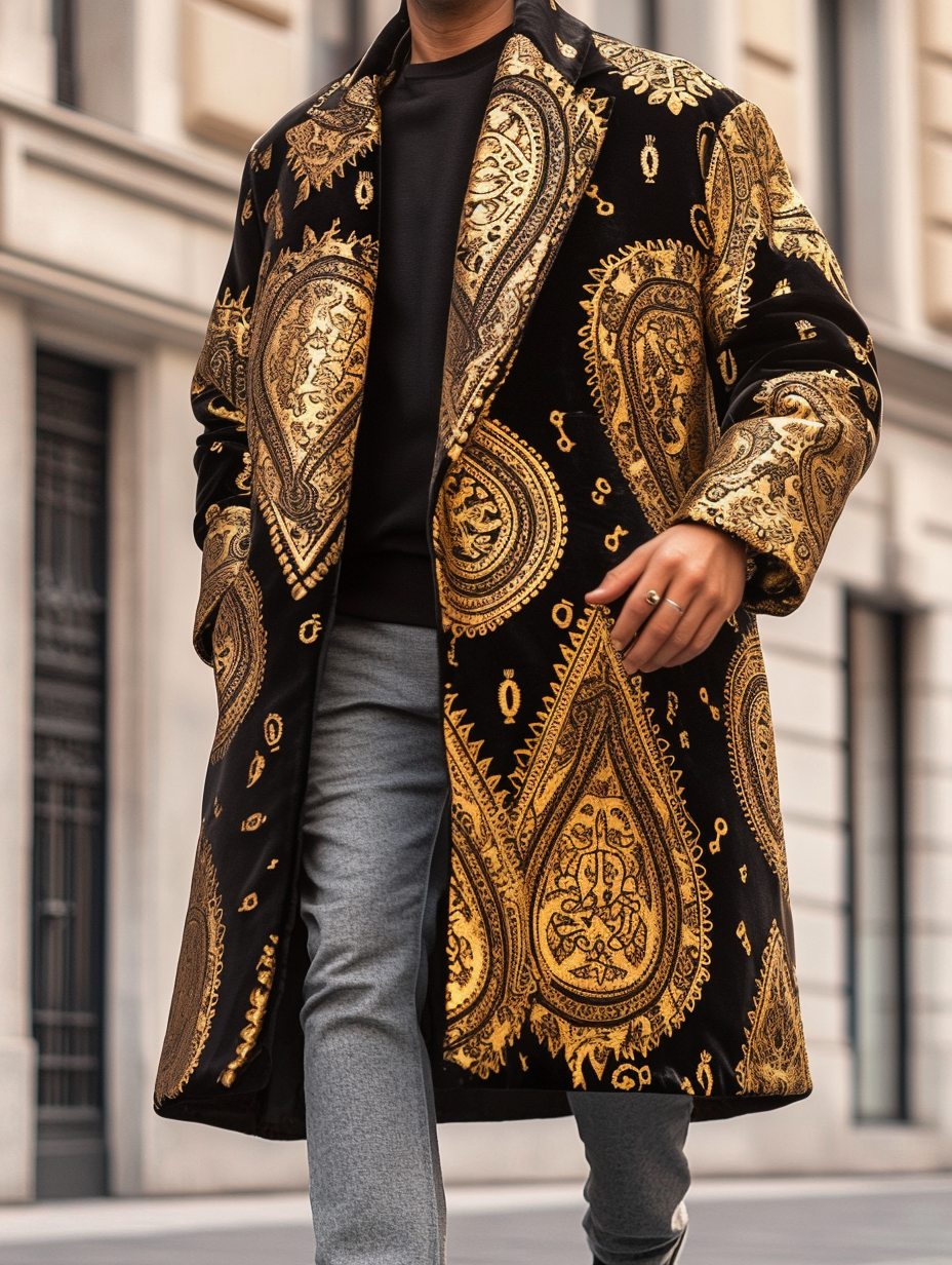 Casual Versatile Limited sale Men's Fashion High quality Jacket Coat