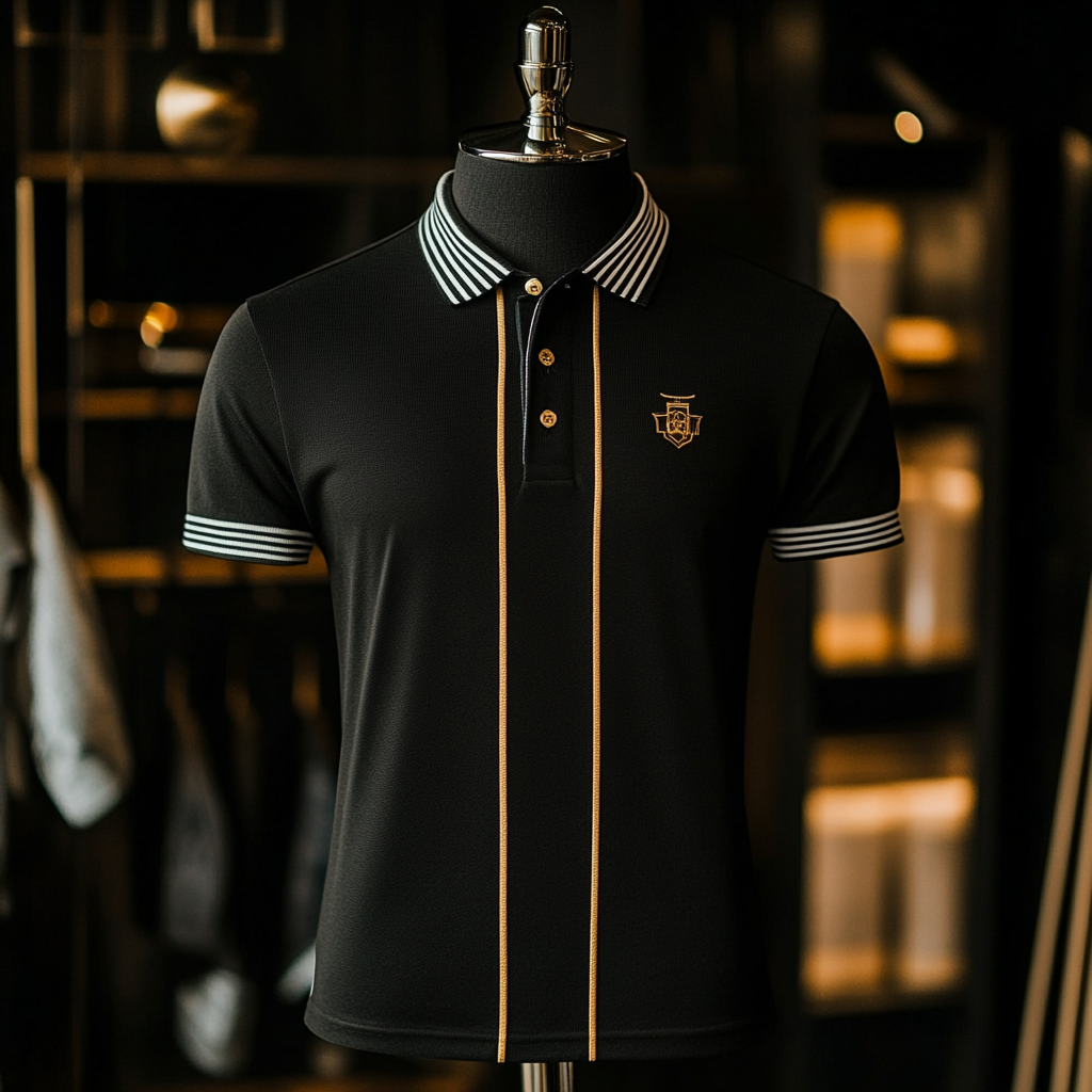 Luxury Polo shirt Men's fashion high quality Suits shirt