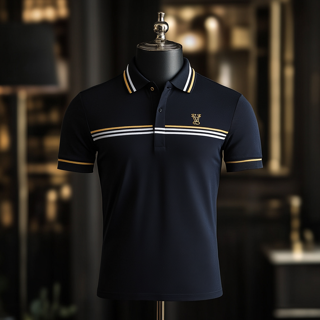 Luxury Polo shirt Men's fashion high quality Suits shirt