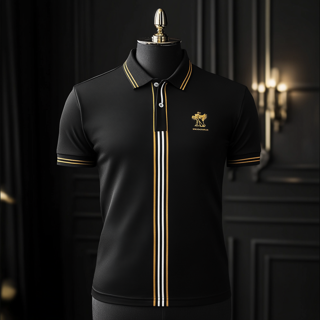 Luxury Polo shirt Men's fashion high quality Suits shirt