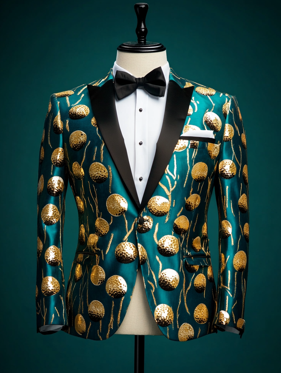 Luxury Suit Embroidery Jacket Limited sale Fashion Men's High quality High discount