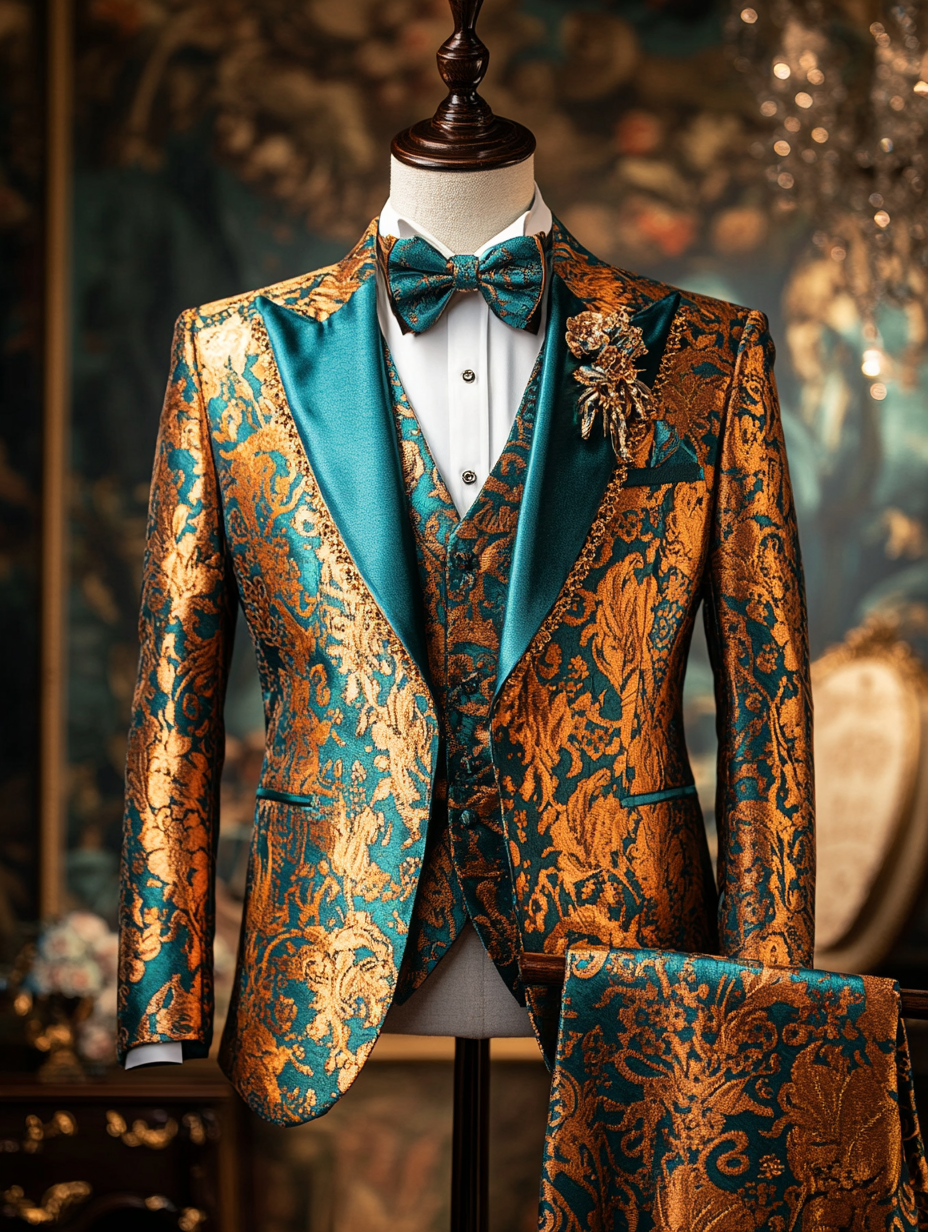 Luxury Suit Embroidery Jacket Limited sale Fashion Men's High quality High discount