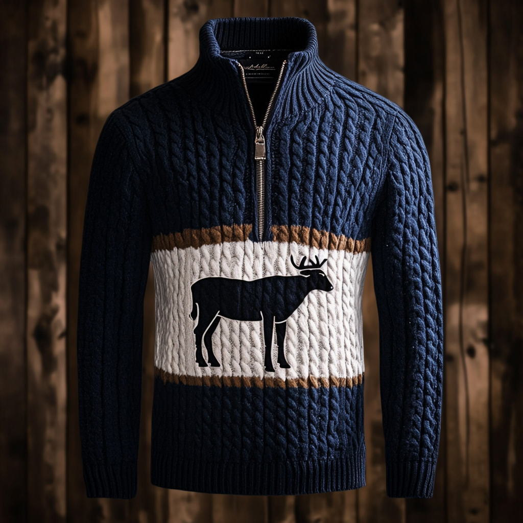 Western Sweater Sweatshirt Men‘s Fashion 