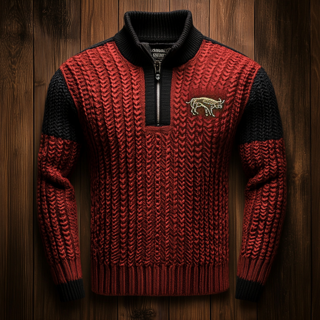 Western Sweater Sweatshirt Men‘s Fashion 