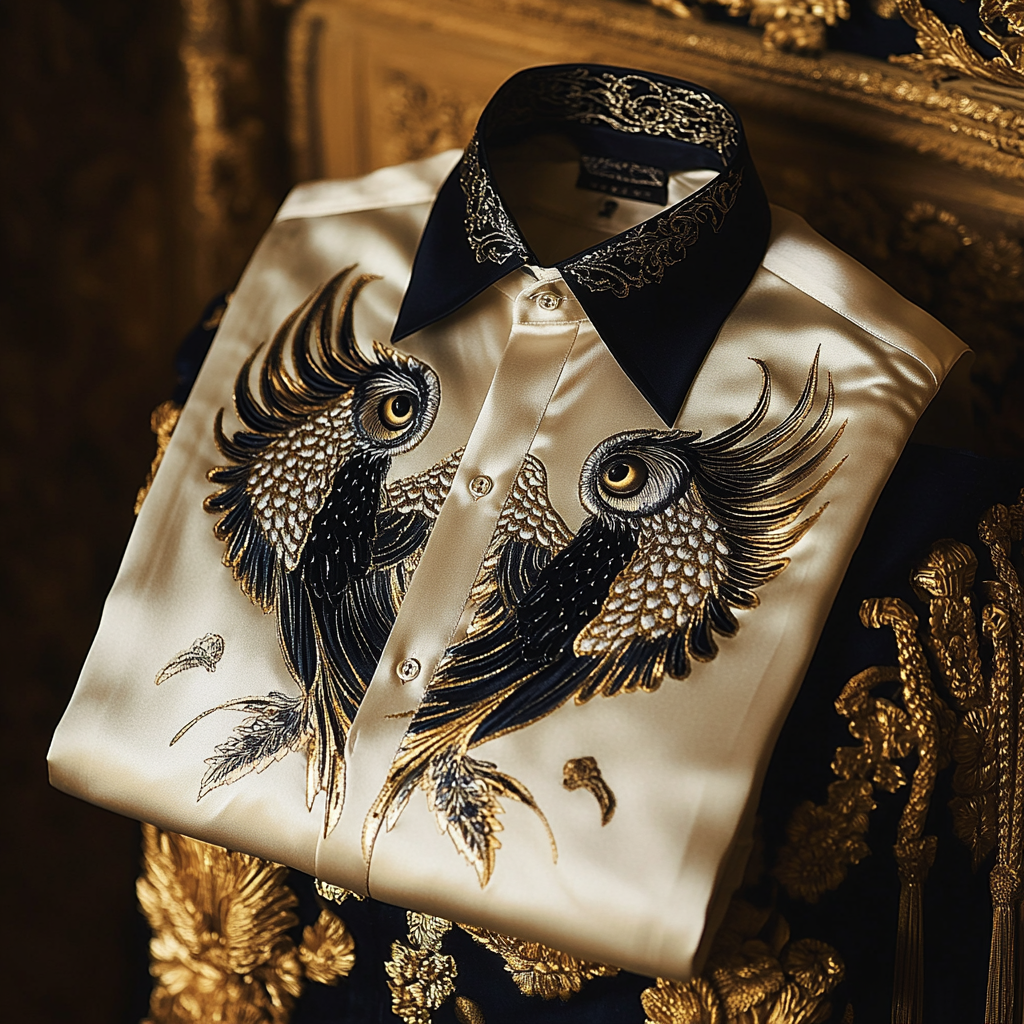 Luxury men's fashion high quality Suits shirt