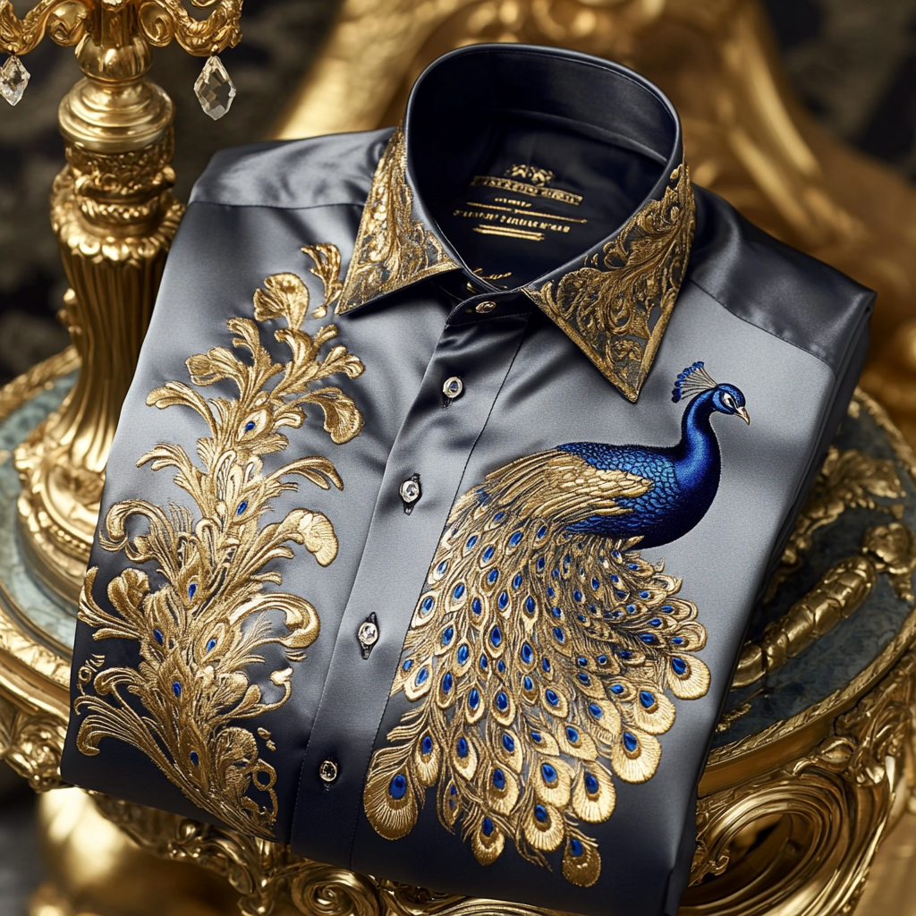 Luxury men's fashion high quality Suits shirt