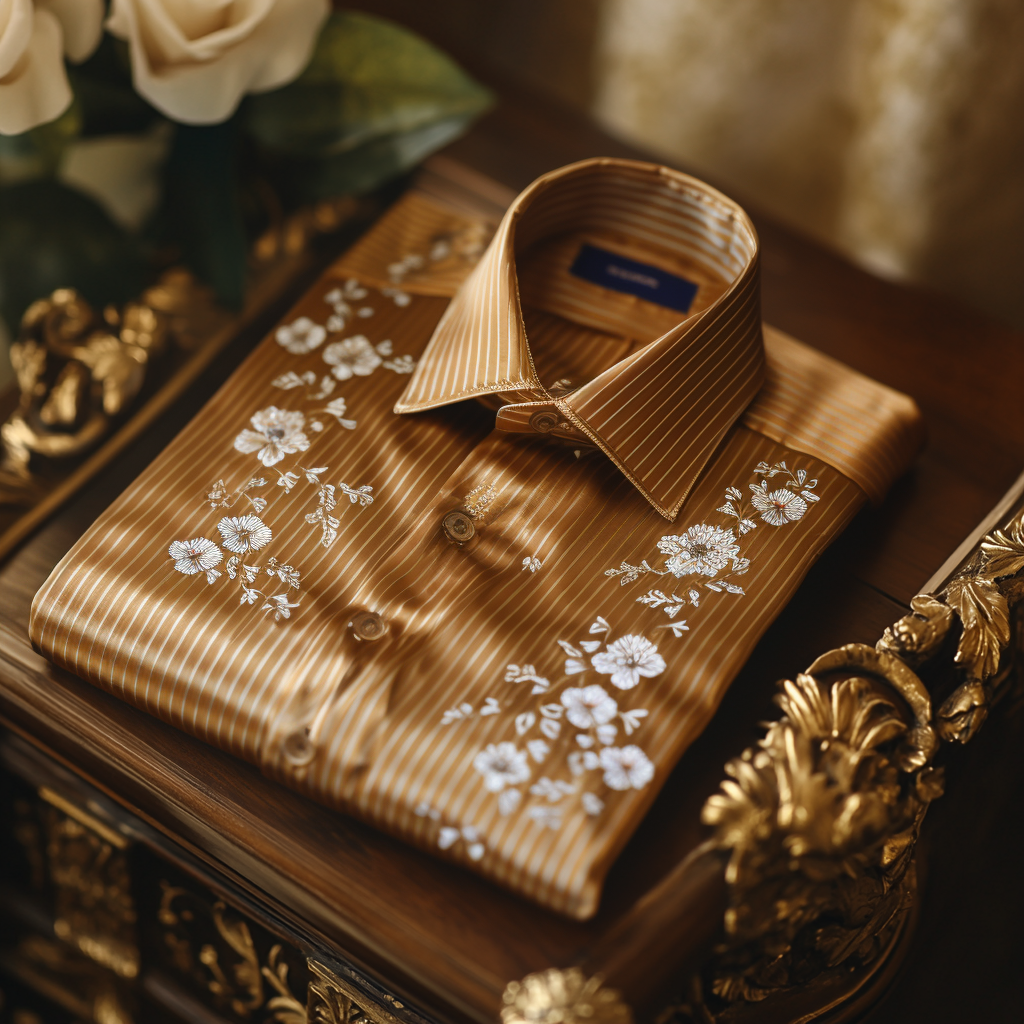 Royal business classic luxury high quality versatile men's fashion suit long-sleeved shirt