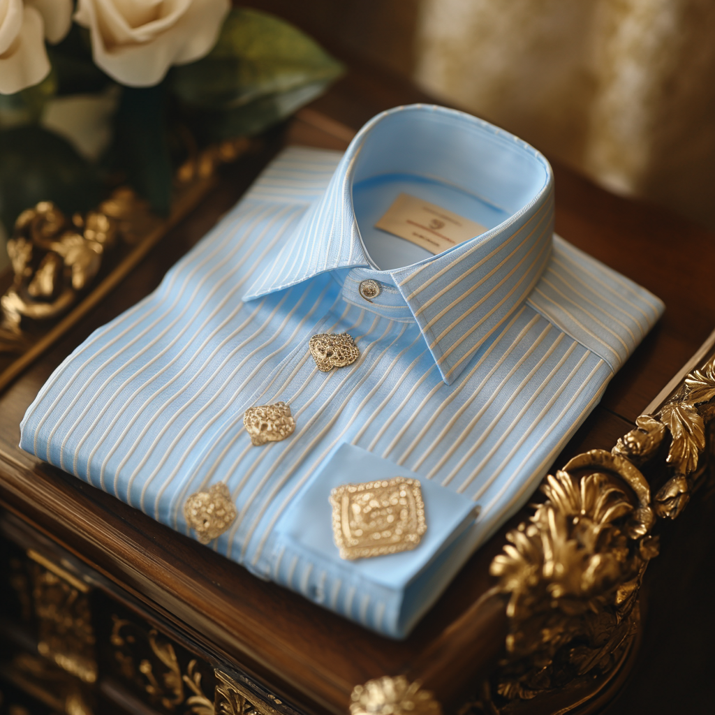 Royal business classic luxury high quality versatile men's fashion suit long-sleeved shirt