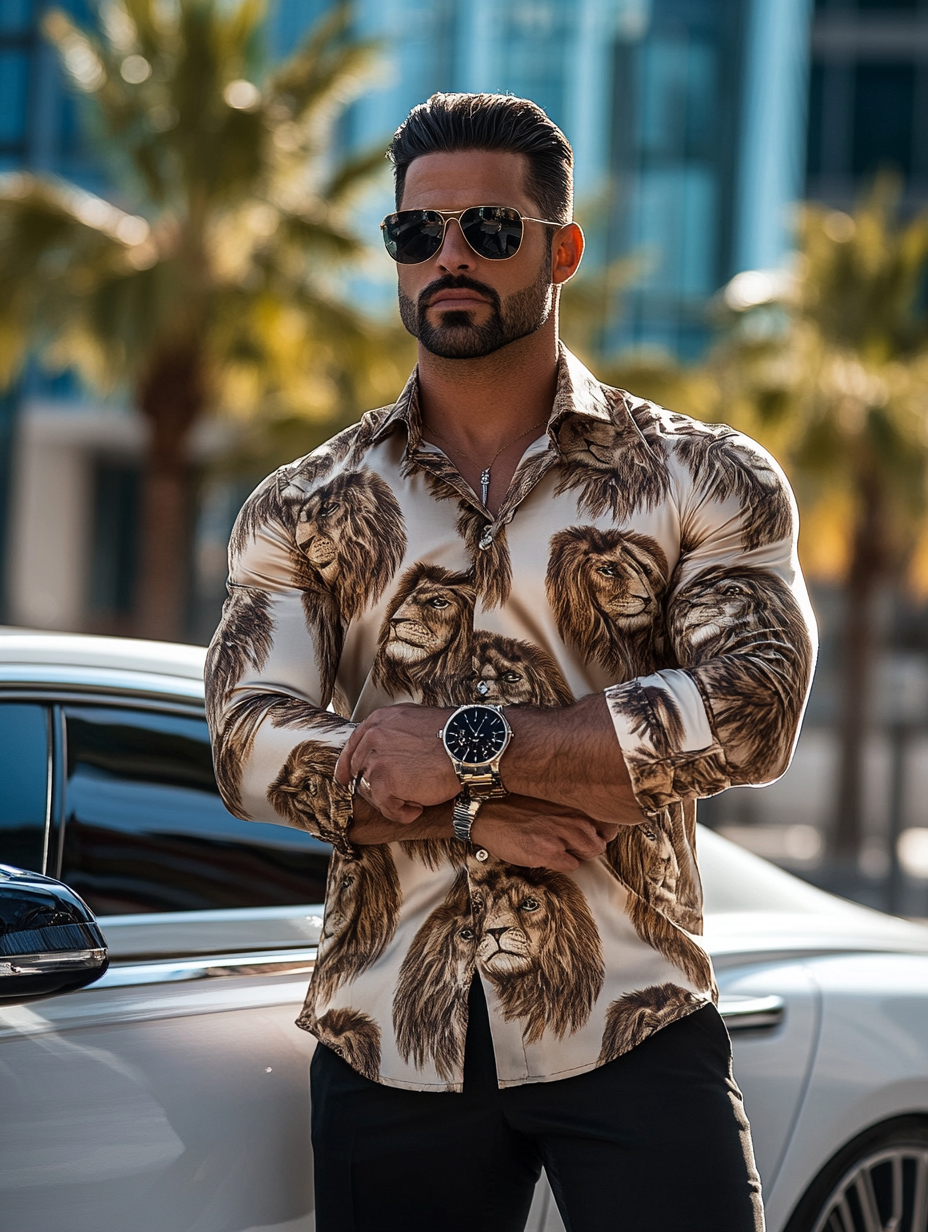 Vip business classic luxury high quality versatile men's fashion suit long-sleeved shirt