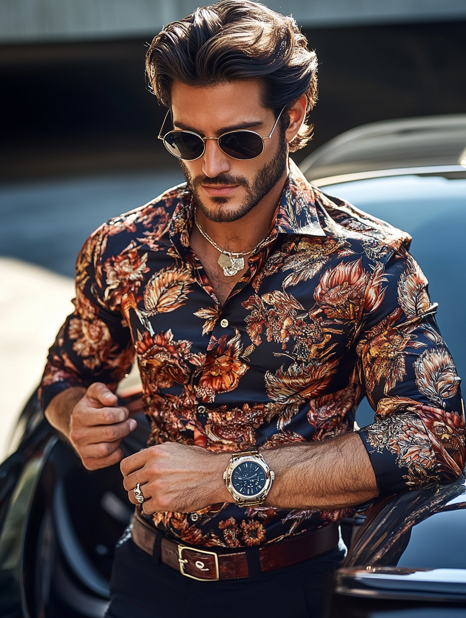 Vip business classic luxury high quality versatile men's fashion suit long-sleeved shirt