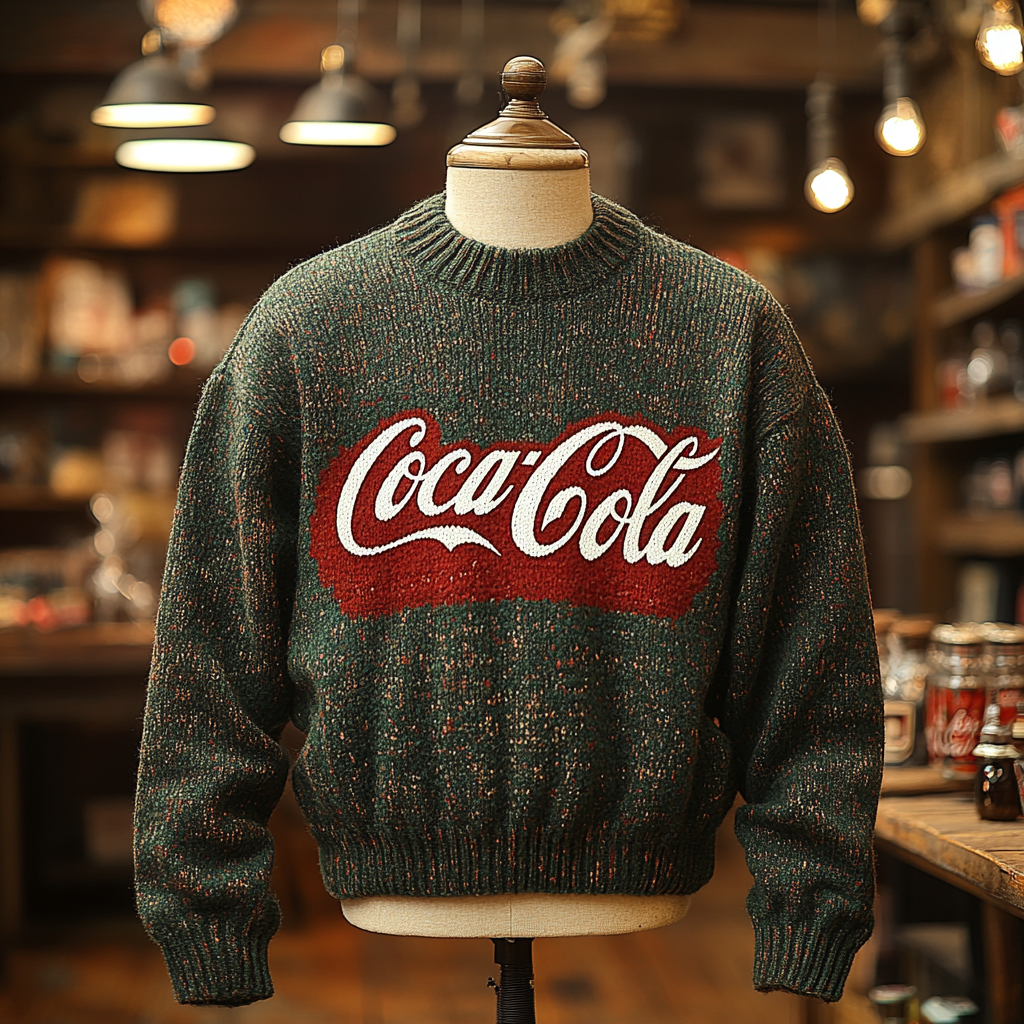 Coca-Cola Comfortable High quality Exclusive design Men‘s Fashion Sweater Sweatshirt 