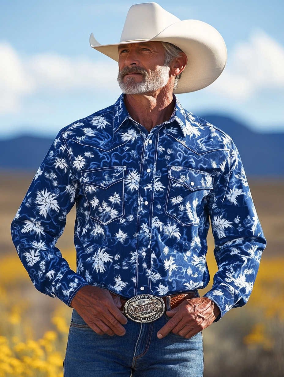 Western George Strait Styles Premium High quality Shirt