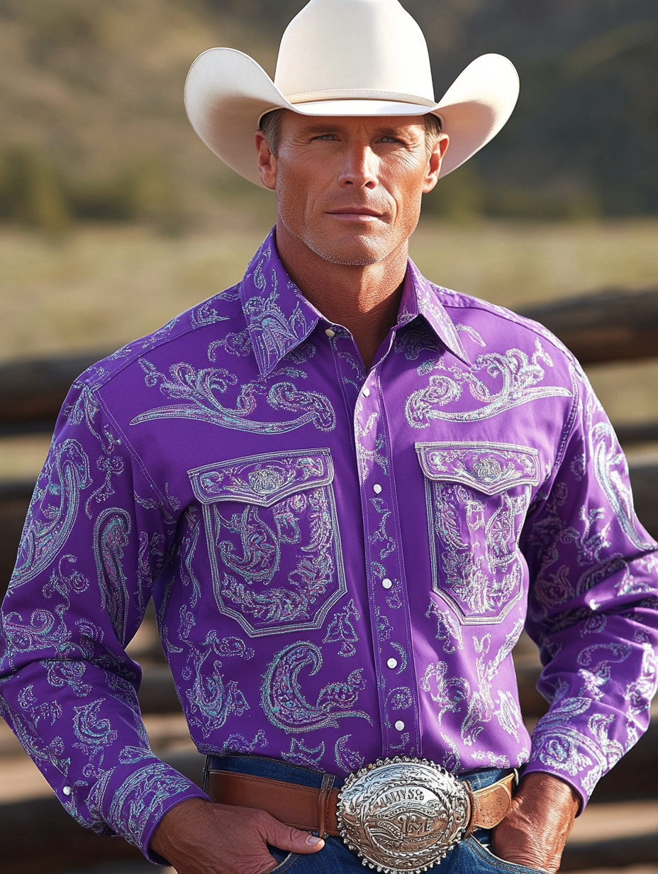 Western George Strait Styles Premium High quality Shirt