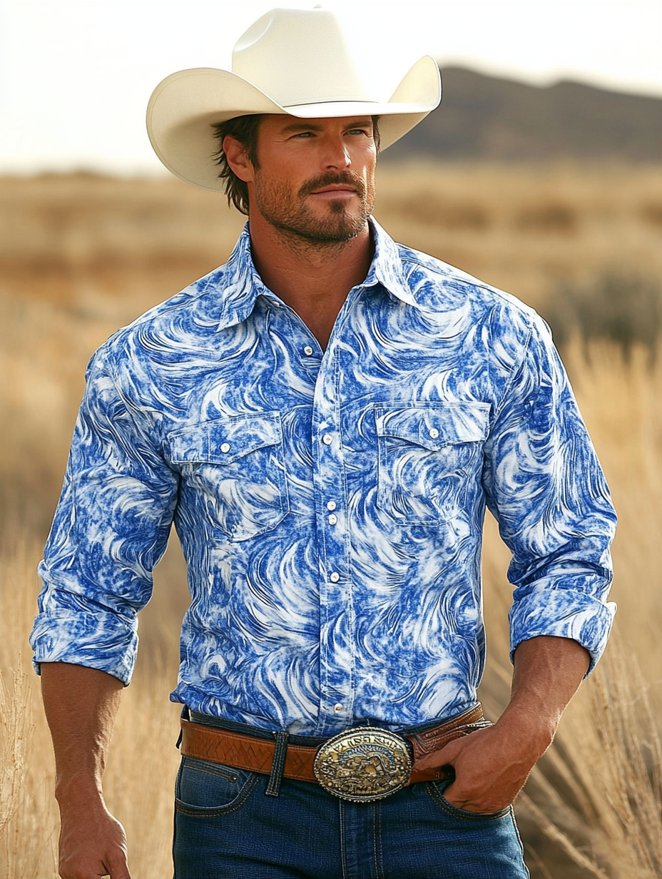 Western George Strait Styles Premium High quality Shirt