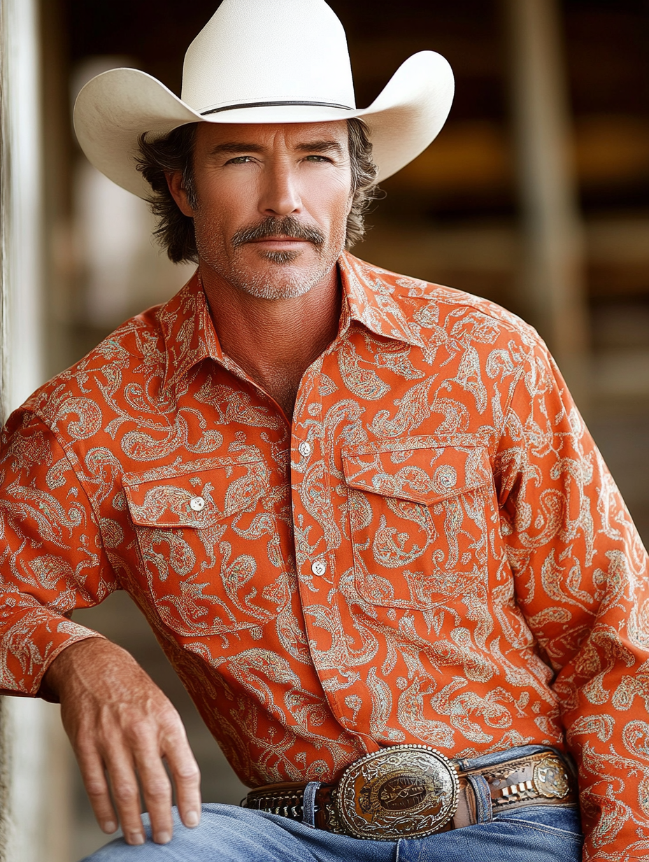 Western George Strait Styles Premium High quality Shirt
