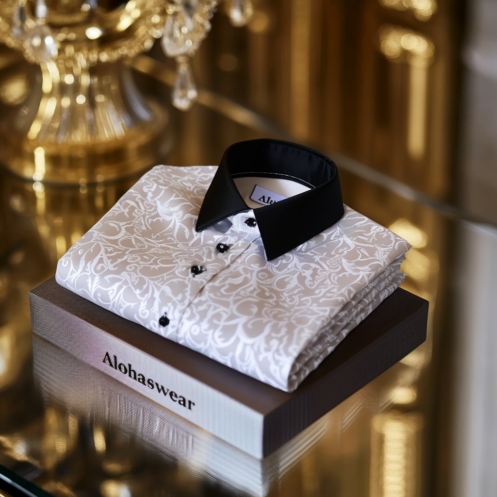 Palace aristocratic Luxury men's fashion high quality Suits shirt