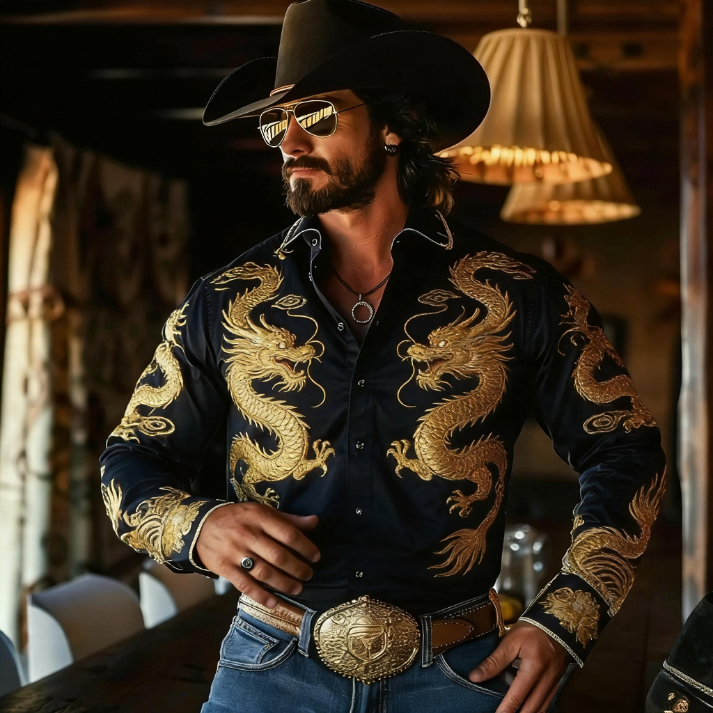 Western Styles Shirt High quality Exclusive design